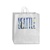 Seattle Van Gogh Starry Night Art Vincent Van Gogh Painting Queen Paper Bag - 16 X 6 X 19 1/4 | Artistshot