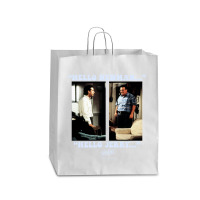 Seinfeld Newman And Jerry Long Sleeve T Shirt Queen Paper Bag - 16 X 6 X 19 1/4 | Artistshot