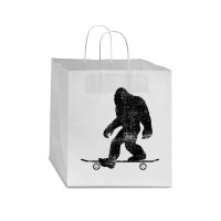 Skateboard Funny Longboard Gift T Shirt Star Paper Bag - 13 X 7 X 13 | Artistshot