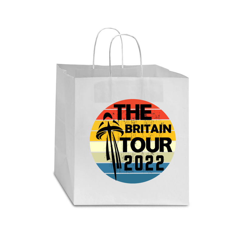 The  Britain Tour- 2022 Premium Star Paper Bag - 13 X 7 X 13 | Artistshot