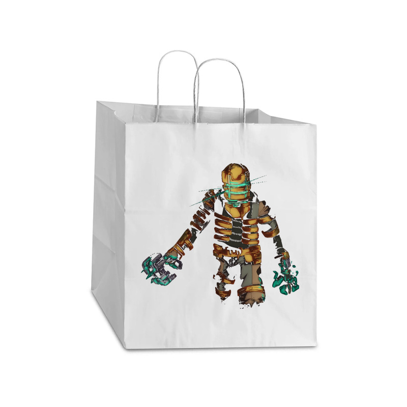 Dead Space, Dead Space Art,  Dead Space Painting, Dead Space Vintage,  Take Out Paper Bag - 14 X 10 X 15 1/2 | Artistshot