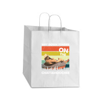 Vintage Way Down Yonder On The Chattahoochee Gift Men Women Take Out Paper Bag - 14 X 10 X 15 1/2 | Artistshot