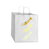 Colourful Trumpet  Shirt Colourful Trumpet  Shirt210210210 Take Out Paper Bag - 14 X 10 X 15 1/2 | Artistshot