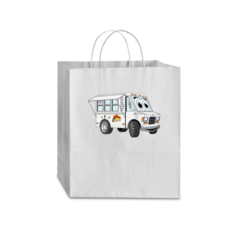 Taco Mini Van Cartoon Traveler Paper Bag -13 x 6 x 15 3/4 by MarkGoulas | Artistshot