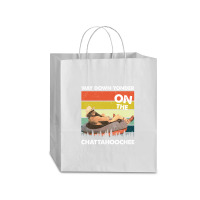 Vintage Way Down Yonder On The Chattahoochee Gift Men Women Traveler Paper Bag -13 X 6 X 15 3/4 | Artistshot