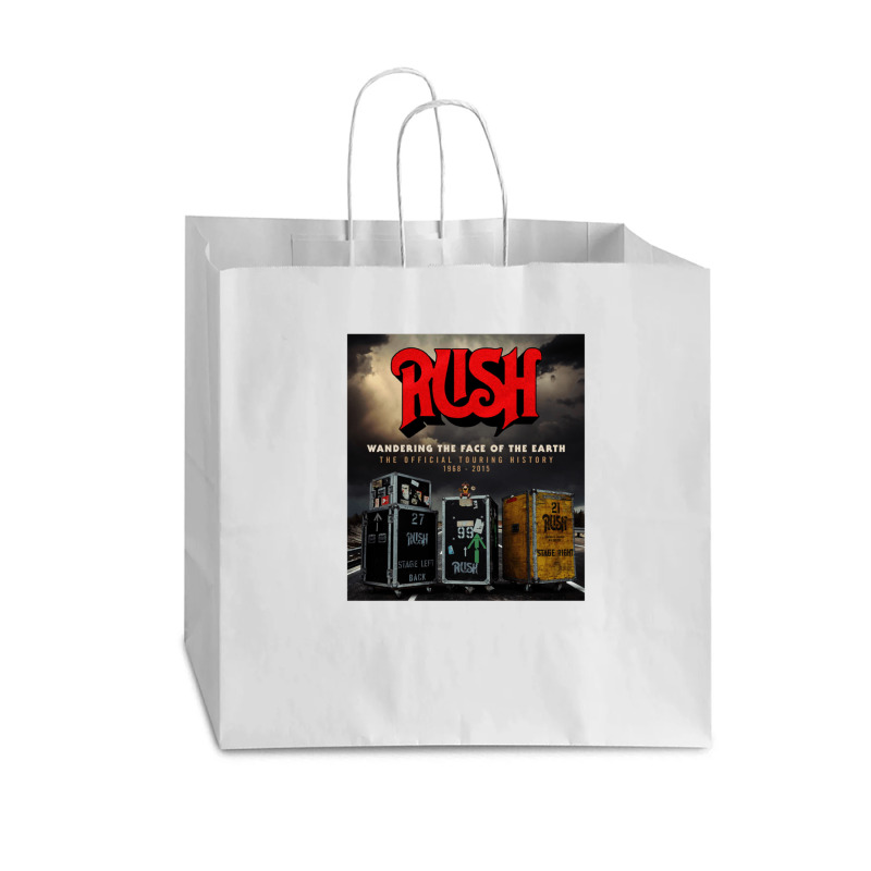 Rush' Wandering The Of The Earth Vogue Paper Bag - 16 X 6 X 12 | Artistshot