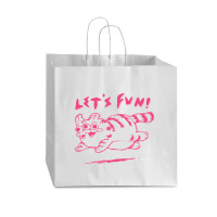 Let's Fun! Pink Vogue Paper Bag - 16 X 6 X 12 | Artistshot