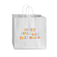 Pretty Girls Like Trap Music Aesthetic Trendy Costume Pullover Hoodie Vogue Paper Bag - 16 X 6 X 12 | Artistshot