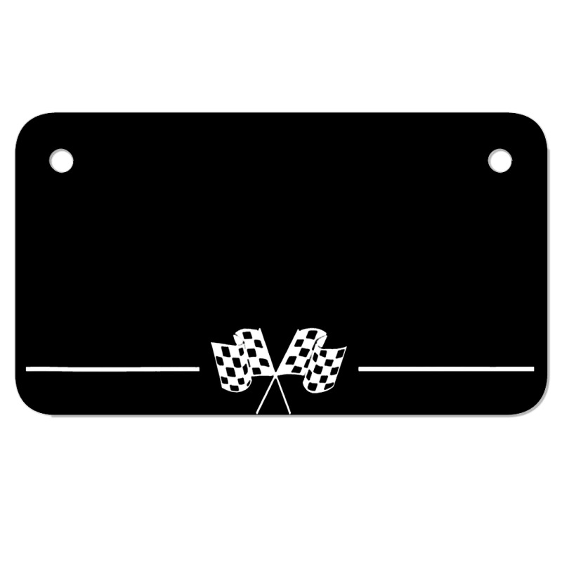 Womens Checker Flag Dirt Track Racing Checkered Flag Racing Rally Tank Motorcycle License Plate | Artistshot