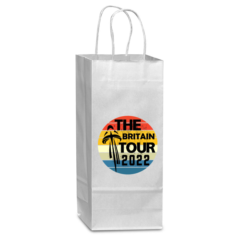 The  Britain Tour- 2022 Premium Wine Paper Bag - 5 1/2 X 3 1/4 X 13 | Artistshot