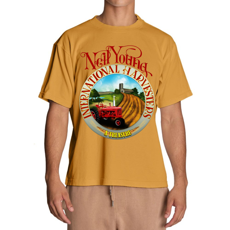 Neil Young Harvesters Urban Heavy T-shirt | Artistshot