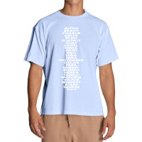 Phonetic Alphabet Urban Heavy T-shirt | Artistshot