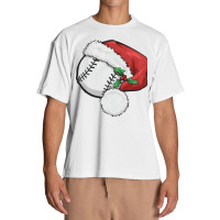 Christmas Baseball Santa Cap Urban Heavy T-shirt | Artistshot