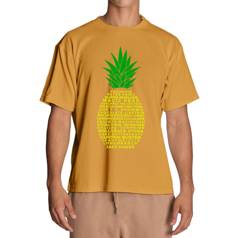 Pineapple Urban Heavy T-shirt by Mom tees | Artistshot