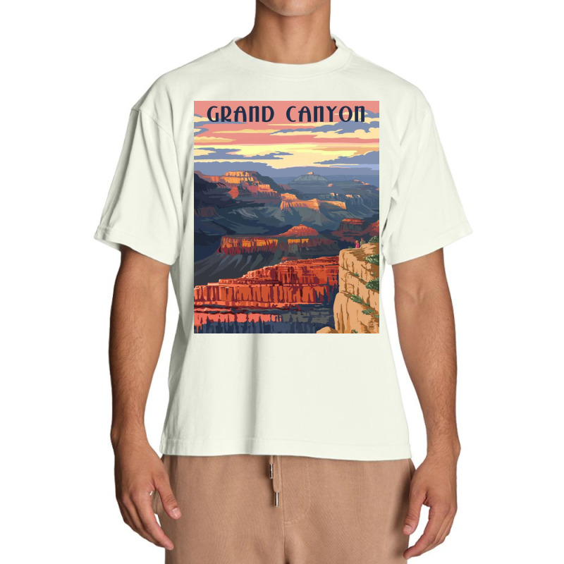 Grand Canyon Sunset Urban Heavy T-shirt by Mariartin | Artistshot