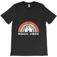 Womens Magic Vibes Cute Matching Vacation Tops V Neck T-shirt | Artistshot