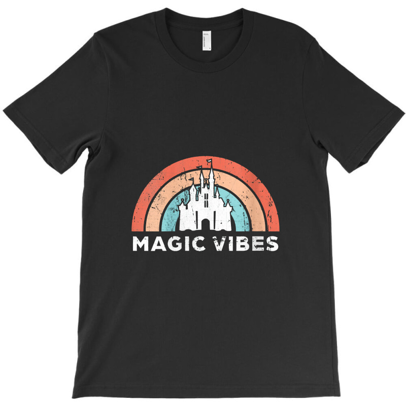 Womens Magic Vibes Cute Matching Vacation Tops V Neck T-shirt | Artistshot