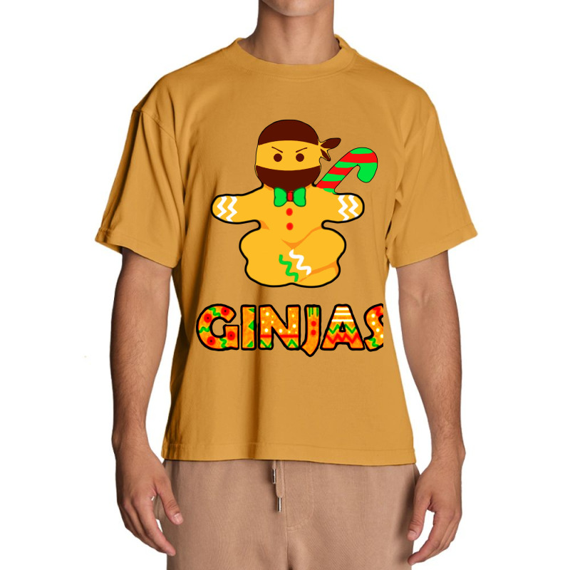 Ginjas Ginger Bread Ninja Christmas Holiday Urban Heavy T-shirt | Artistshot