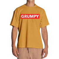 Grumpy Funny Red Cute Christmas Urban Heavy T-shirt | Artistshot