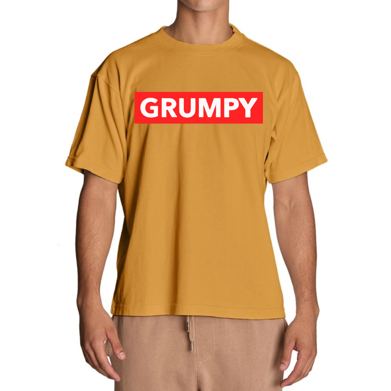 Grumpy Funny Red Cute Christmas Urban Heavy T-shirt | Artistshot