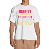 Harpist Funniest Isn't A Jobtitle Urban Heavy T-shirt | Artistshot