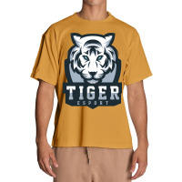 Tiger White Vector Urban Heavy T-shirt | Artistshot