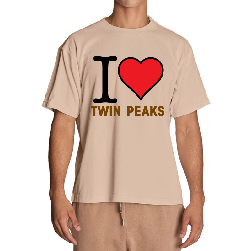 I Love Twin Peaks Urban Heavy T-shirt | Artistshot