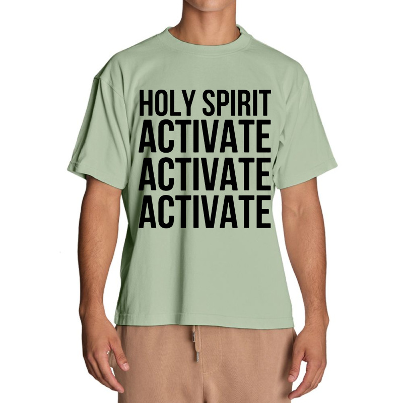 Holy Spirit Activate Urban Heavy T-shirt | Artistshot