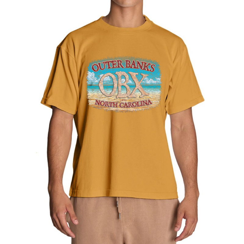 Outer Banks, North Carolina, With Beach Outer Banks Urban Heavy T-shirt by zaenalmaza | Artistshot