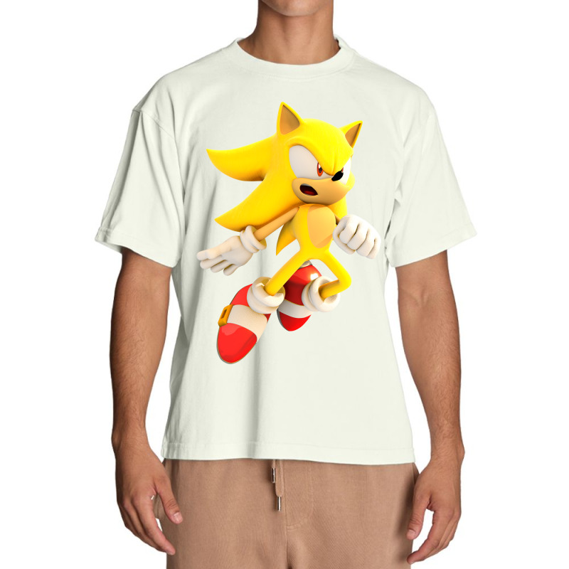 Yellow Hedgehog Jumps Aside Urban Heavy T-shirt by ShariAHobson | Artistshot