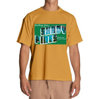 Greetings From Shady Pines  You'll Never Want To Leave Urban Heavy T-shirt | Artistshot