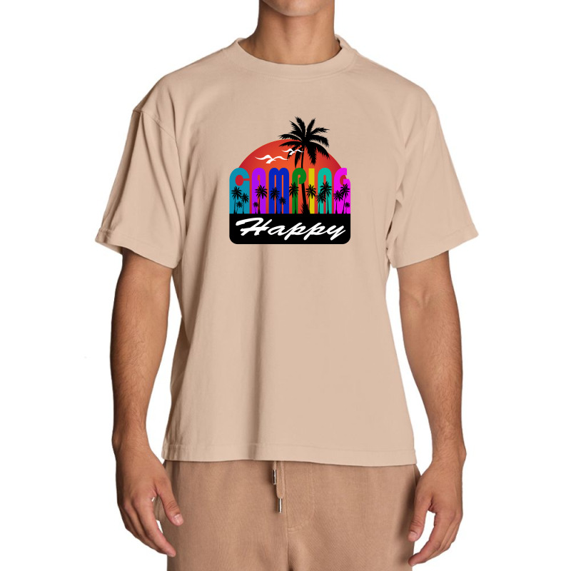 Camping Happy Urban Heavy T-shirt | Artistshot