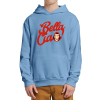 Funny Bella And Ciao Urban Pullover Hoodie | Artistshot