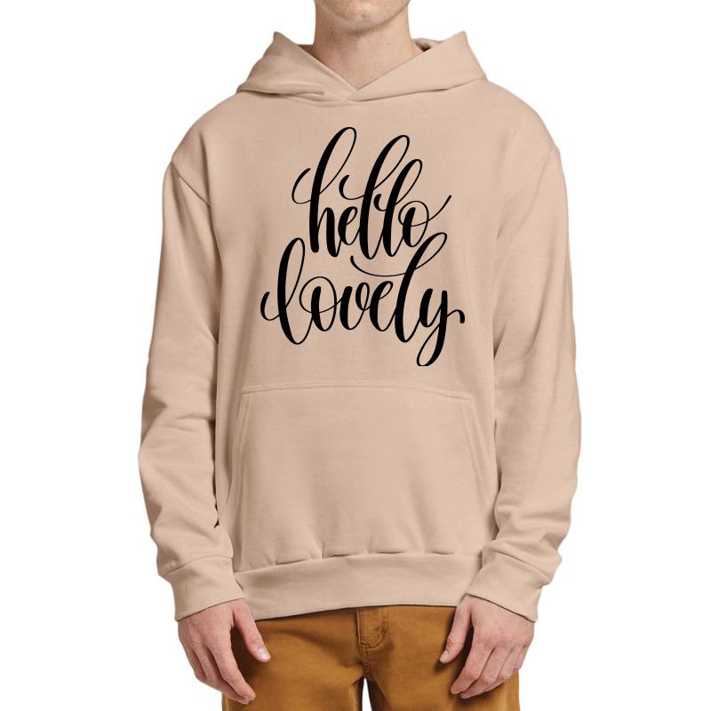 Hello Lovely Urban Pullover Hoodie by Kahvel | Artistshot