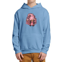 Valentine Gnome Girl Urban Pullover Hoodie | Artistshot