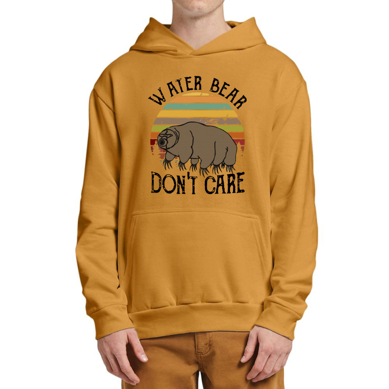 Water Bear Don’t Care Funny Urban Pullover Hoodie | Artistshot