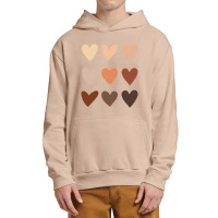 Skin Tone Hearts, Urban Pullover Hoodie | Artistshot