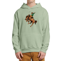 Bucking Bronco Rodeo Urban Pullover Hoodie | Artistshot