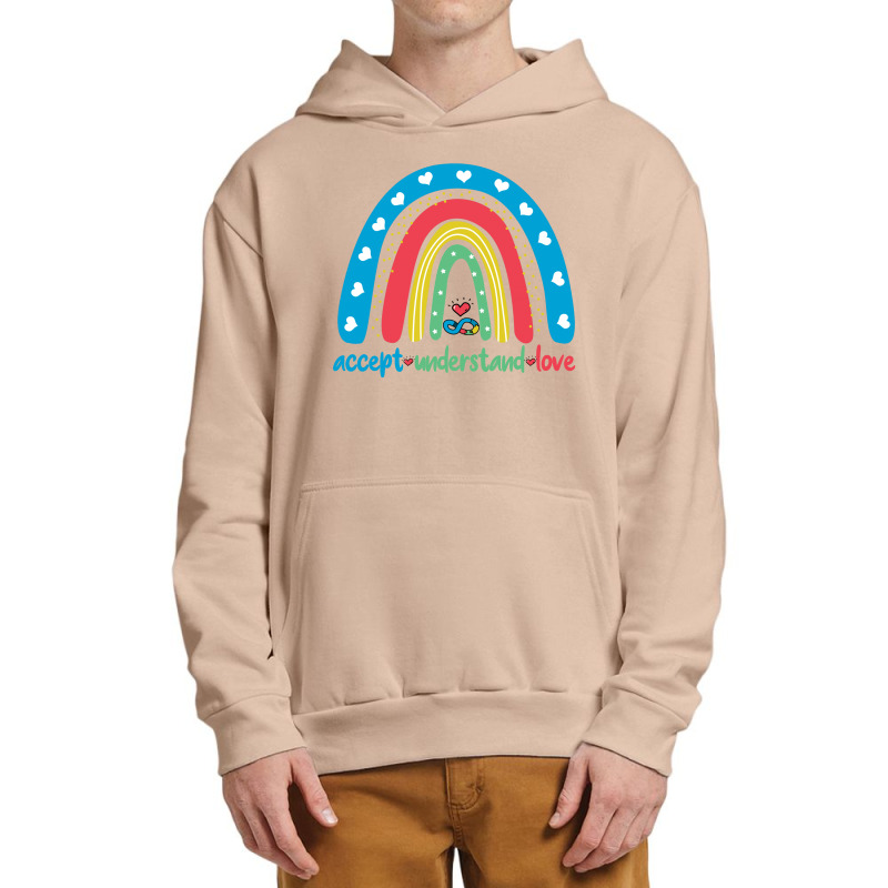 Autism Accept Understand Love Urban Pullover Hoodie | Artistshot