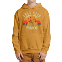 Vintage I Beg Your Parton Urban Pullover Hoodie | Artistshot