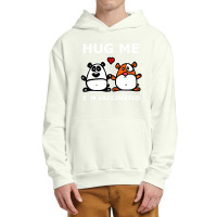 Hug Me I'm Vaccinated Urban Pullover Hoodie | Artistshot