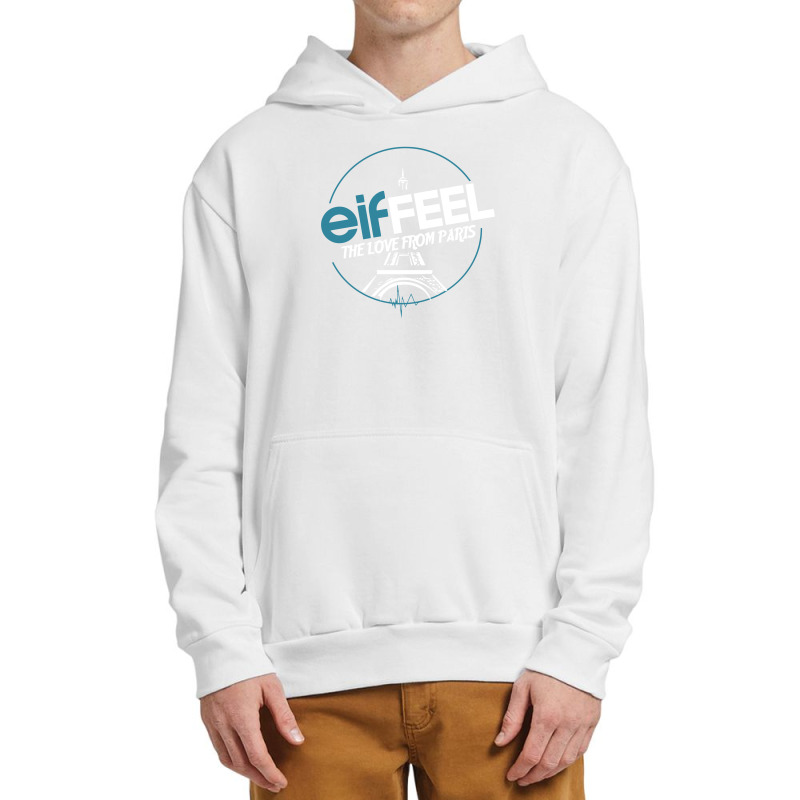 Eiffeel The Love From Paris Urban Pullover Hoodie by garrys4b4 | Artistshot