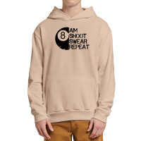 A Im Shoot Swear Repeat Urban Pullover Hoodie | Artistshot