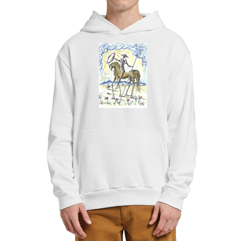 Salvador Dali  Don Quixote Urban Pullover Hoodie | Artistshot