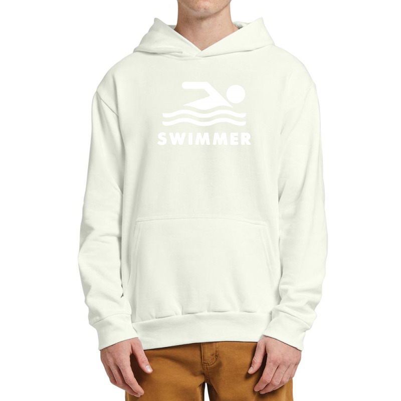 Youth Kids Swimming Swimmer Olympi Urban Pullover Hoodie | Artistshot