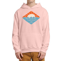 Sunset And Beach Urban Pullover Hoodie | Artistshot