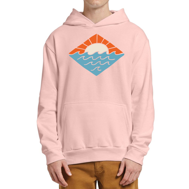 Sunset And Beach Urban Pullover Hoodie by Quilimo | Artistshot