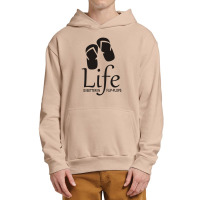 Funny Life Of Flip Plops Urban Pullover Hoodie | Artistshot