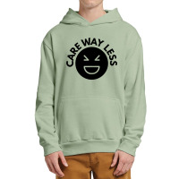 Care Way Less Urban Pullover Hoodie | Artistshot