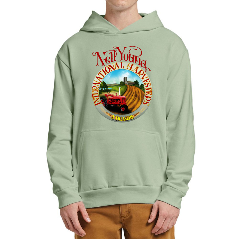 Neil Young Harvesters Urban Pullover Hoodie | Artistshot